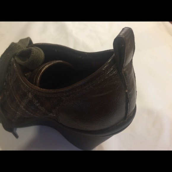 Aldo Derksen Plaid Sneaker Wedge Heels Shoes Boots - Picture 10 of 14